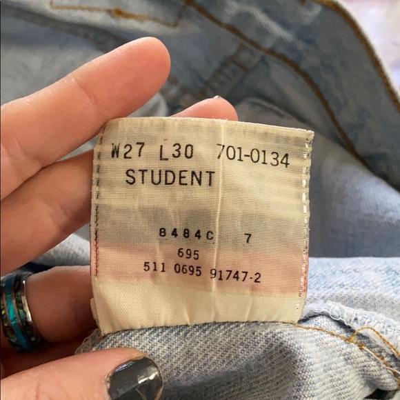 *****SOLD******Vintage Student Fit Levi’s 501 - Picture 9 of 10
